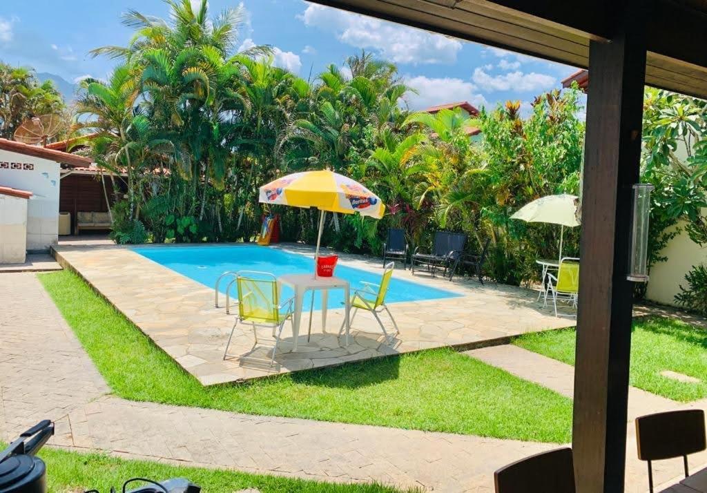 Casa De Praia Estilosa Com Piscina No Condominio-Litoral Norte Bertioga Eksteriør billede