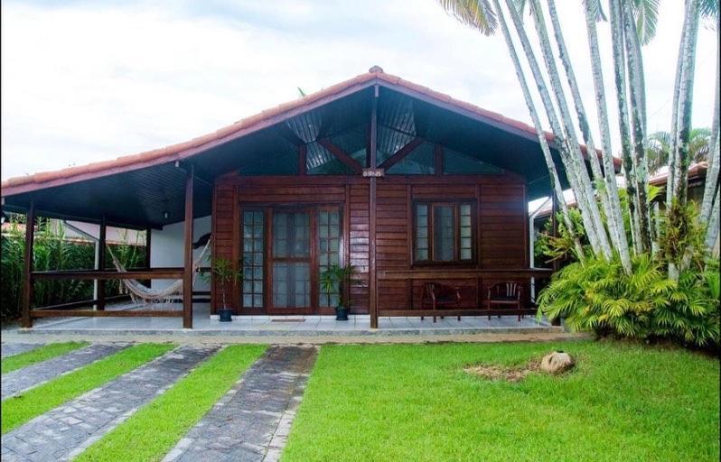 Casa De Praia Estilosa Com Piscina No Condominio-Litoral Norte Bertioga Eksteriør billede