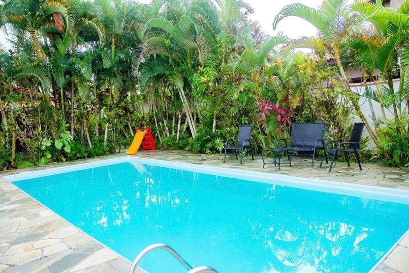 Casa De Praia Estilosa Com Piscina No Condominio-Litoral Norte Bertioga Eksteriør billede